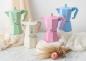 Preview: Bialetti Exclusive Moka Express pink, 3 Tassen