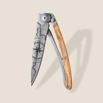 Deejo Taschenmesser 37g Olivenholz Terra Incognita