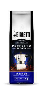 Bialetti Perfetto Moka Intenso, Kaffee gemahlen