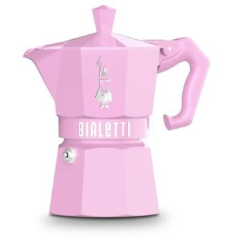 Bialetti Exclusive Moka Express pink, 3 Tassen