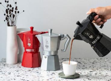 Bialetti Exclusive Moka Express schwarz, 3 Tassen