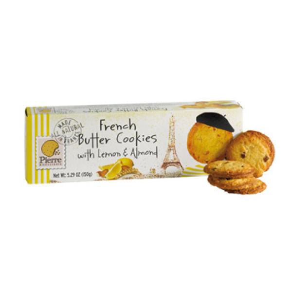 Pierre Biscuiterie Butter Cookies Lemon & Almond
