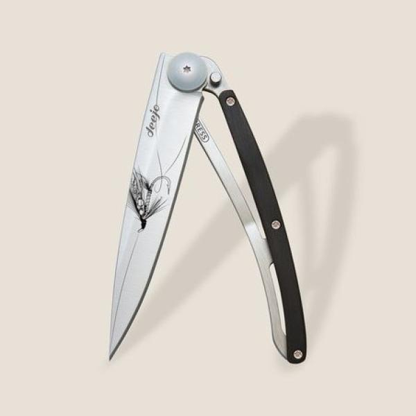 Deejo Taschenmesser 37g Ebenholz Silver Wilkinson