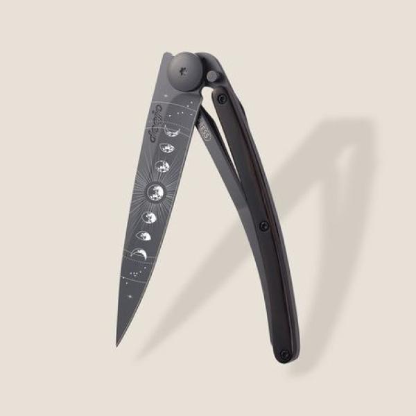 Deejo Taschenmesser 37g Ebenholz Mondzyklus Deejo Taschenmesser 37g Ebenholz Mondzyklus
